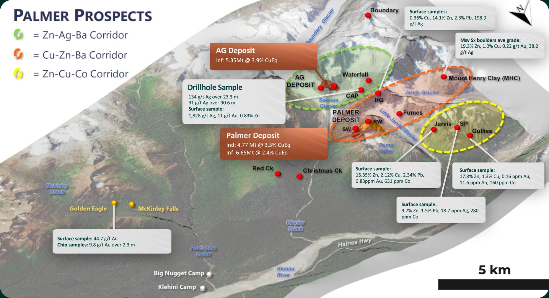 Prospects map